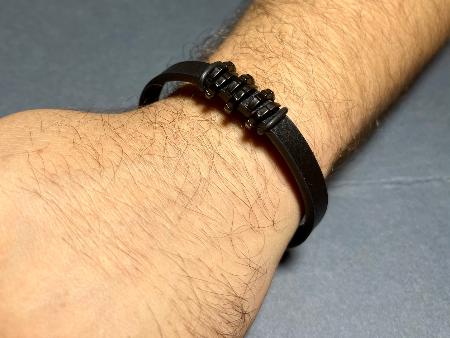 Royal Artisan Leather Bracelet